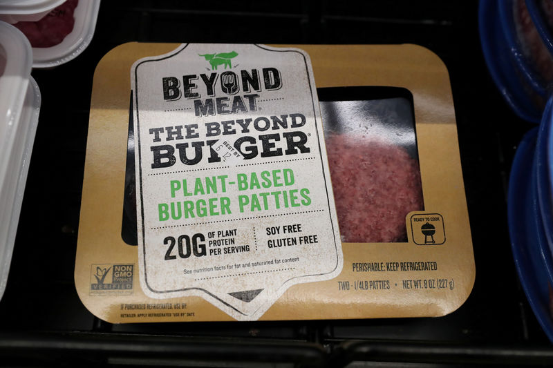 ©Reuters 瑞信：Beyond Meat(BYND.US)2020年销售潜力受限，维持“中性”评级