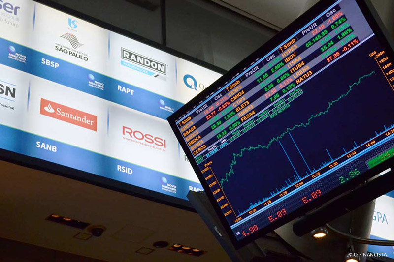 巴西股市收低；截至收盘巴西IBOVESPA股指下跌5.45%
