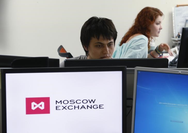 俄罗斯股市收低；截至收盘俄罗斯MOEX Russia指数下跌1.17%
