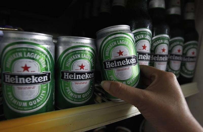 荷兰啤酒巨头Heineken股价大跌约8% 警告消费需求减弱