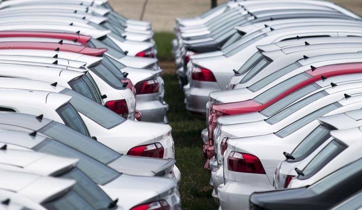 © Reuters.中汽协：8月上旬11家重点汽车企业产量同比增长11.2%，,销量同比下降17.9%