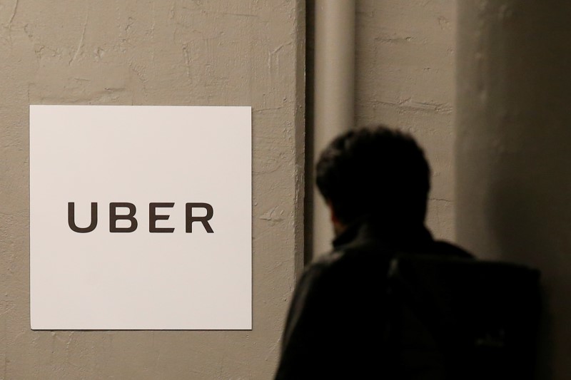 © Reuters.Uber(UBER.US)拟出资逾1.5亿美元与韩国SK电讯成立合资公司