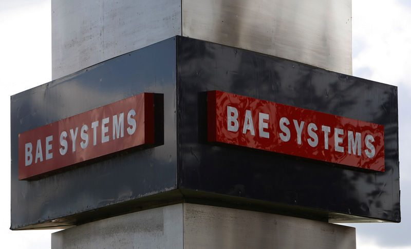 英国防务公司BAE系统涨超3% 料F-35、台风战机合约将继续提振业绩