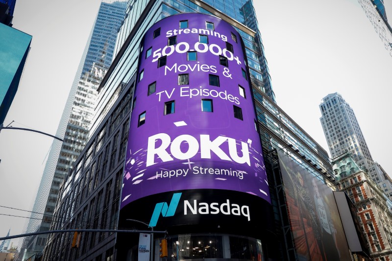 © Reuters.戴维森：重申Roku(ROKU.US)“买入”评级，目标价190美元