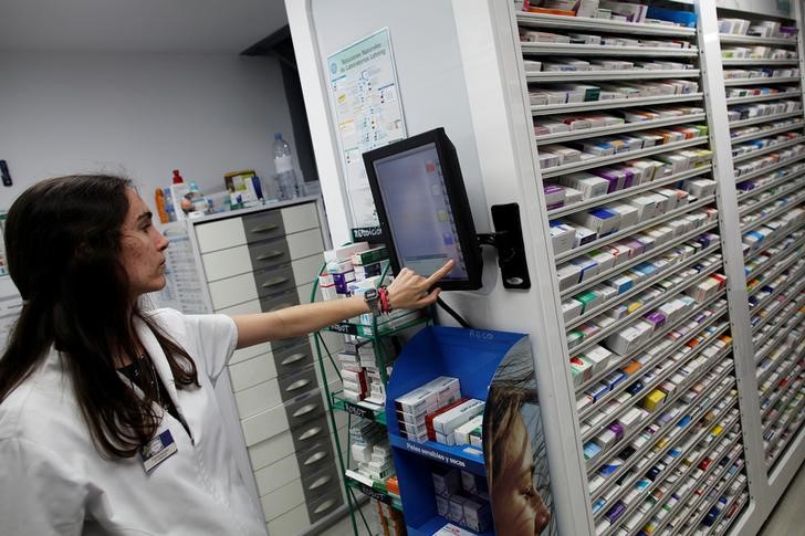 © Reuters.博瑞医药一季报净利增111% 医药中间体和原料药销售均有不小增幅