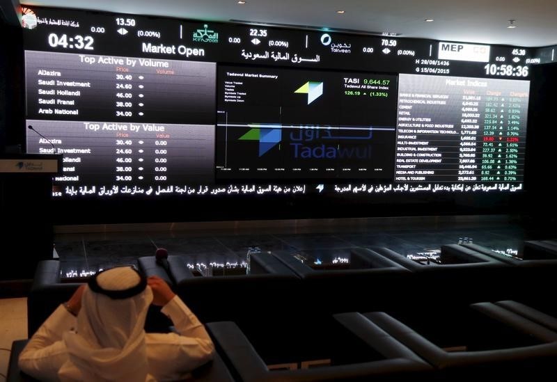 沙特阿拉伯股市上涨；截至收盘沙特阿拉伯TASI指数上涨0.95%