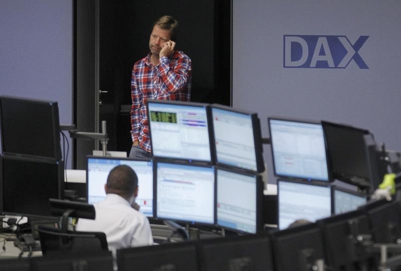 德国股市收低；截至收盘DAX 30下跌2.74%