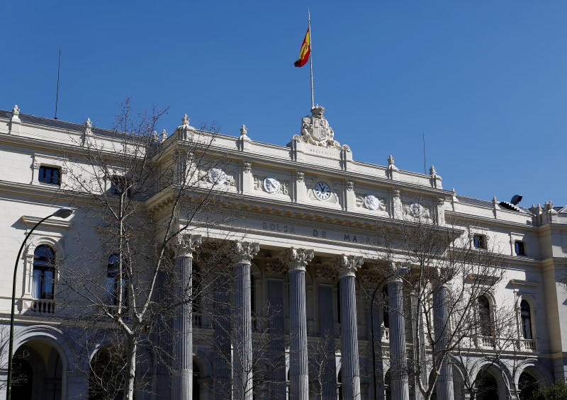 西班牙股市收低；截至收盘西班牙IBEX35指数下跌0.83%