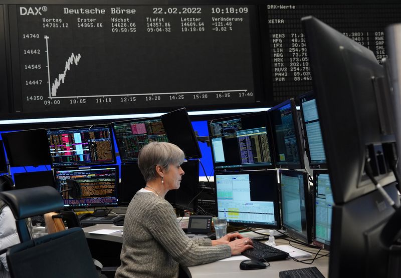 德国股市上涨；截至收盘DAX 30上涨2.69%